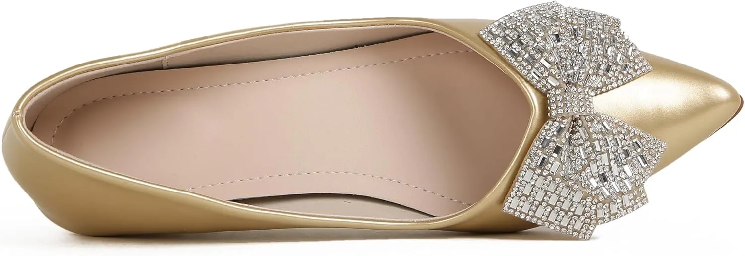 Women's Pumps, Low Heel Women's Wedge Comfortable Closed Toe Women Pumps,-2Inch Dress Shoes