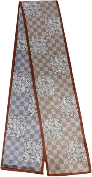 Womens Pure Mulberry Silk Scarf,Long Shawls for Head Scarf,Wrap Breathable Lightweight Neck Scarves For Handbag