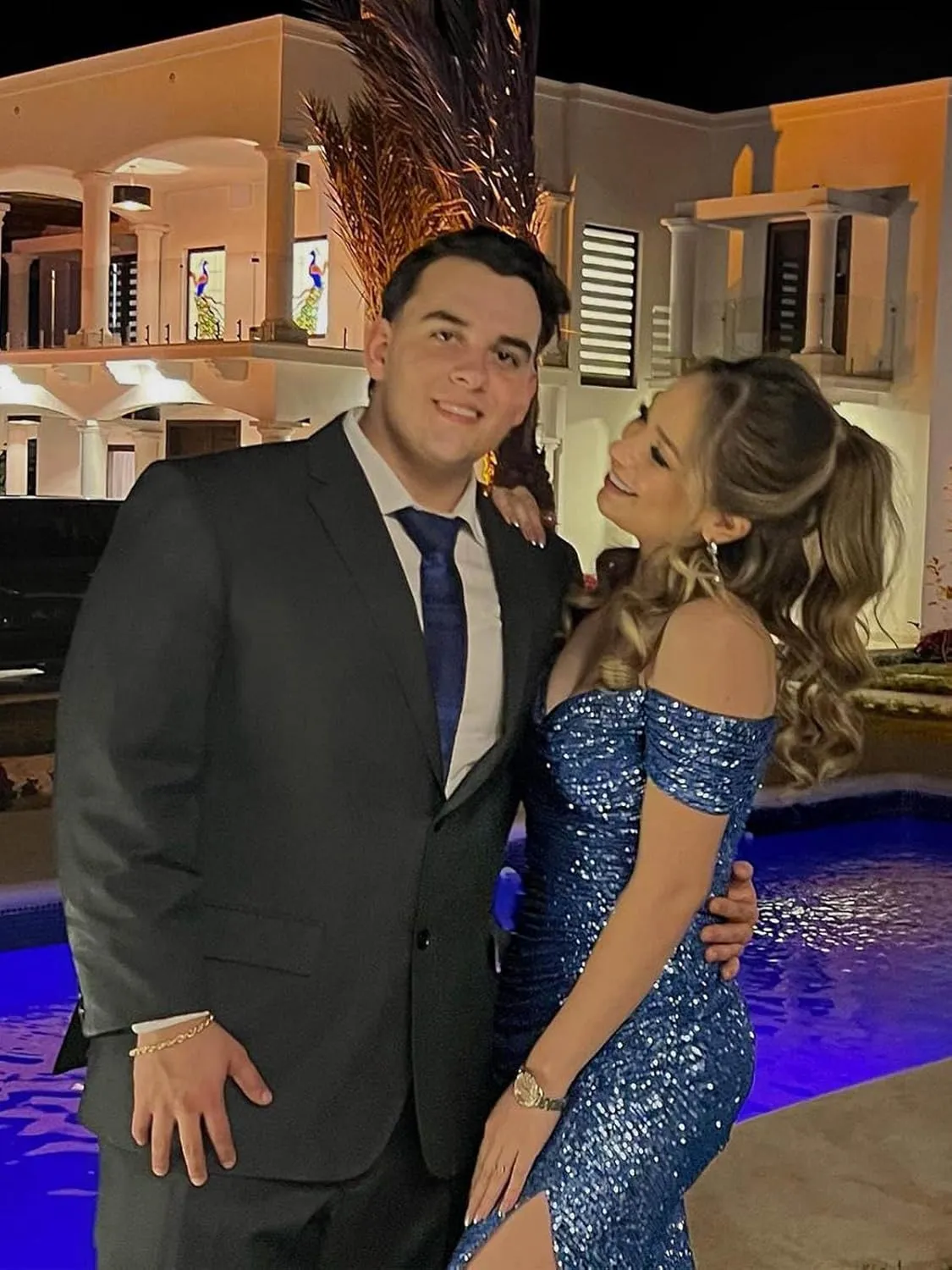 Women's Sequin Prom Dresses with Slit Mermaid Long Ball Gown Ruched Sparkly Formal Evening Gown