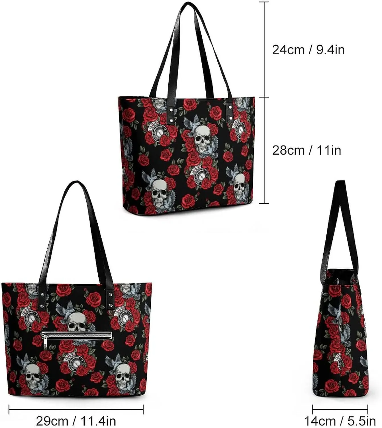 Women's Soft Leather Portable Handbags Tote Purses Shoulder Bucket Bags