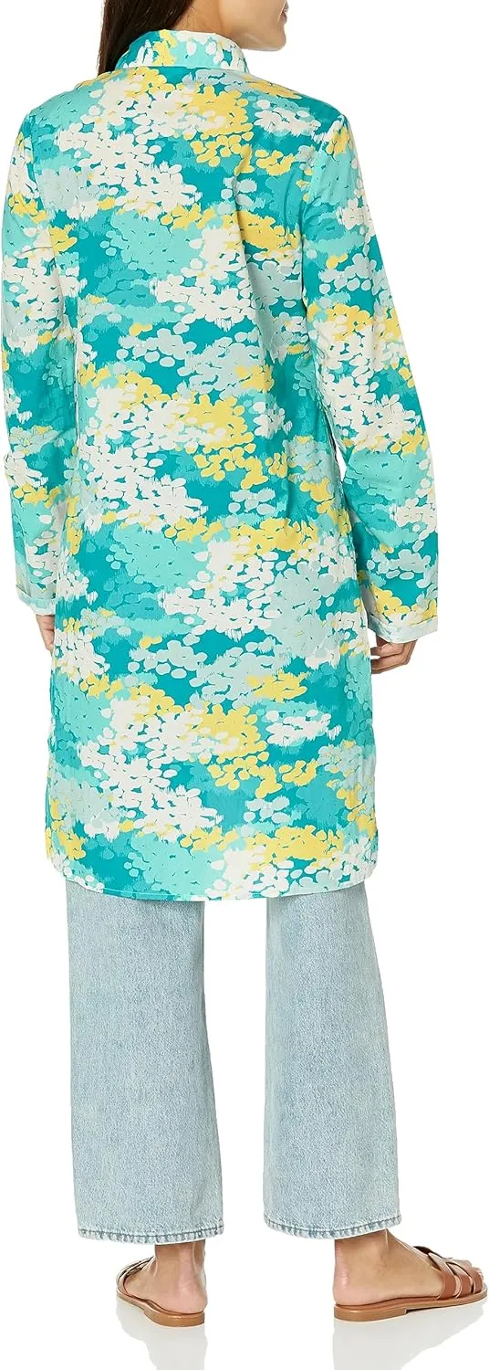 womens Tie Front Convertible Shirt