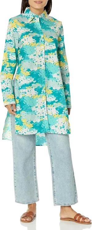 womens Tie Front Convertible Shirt
