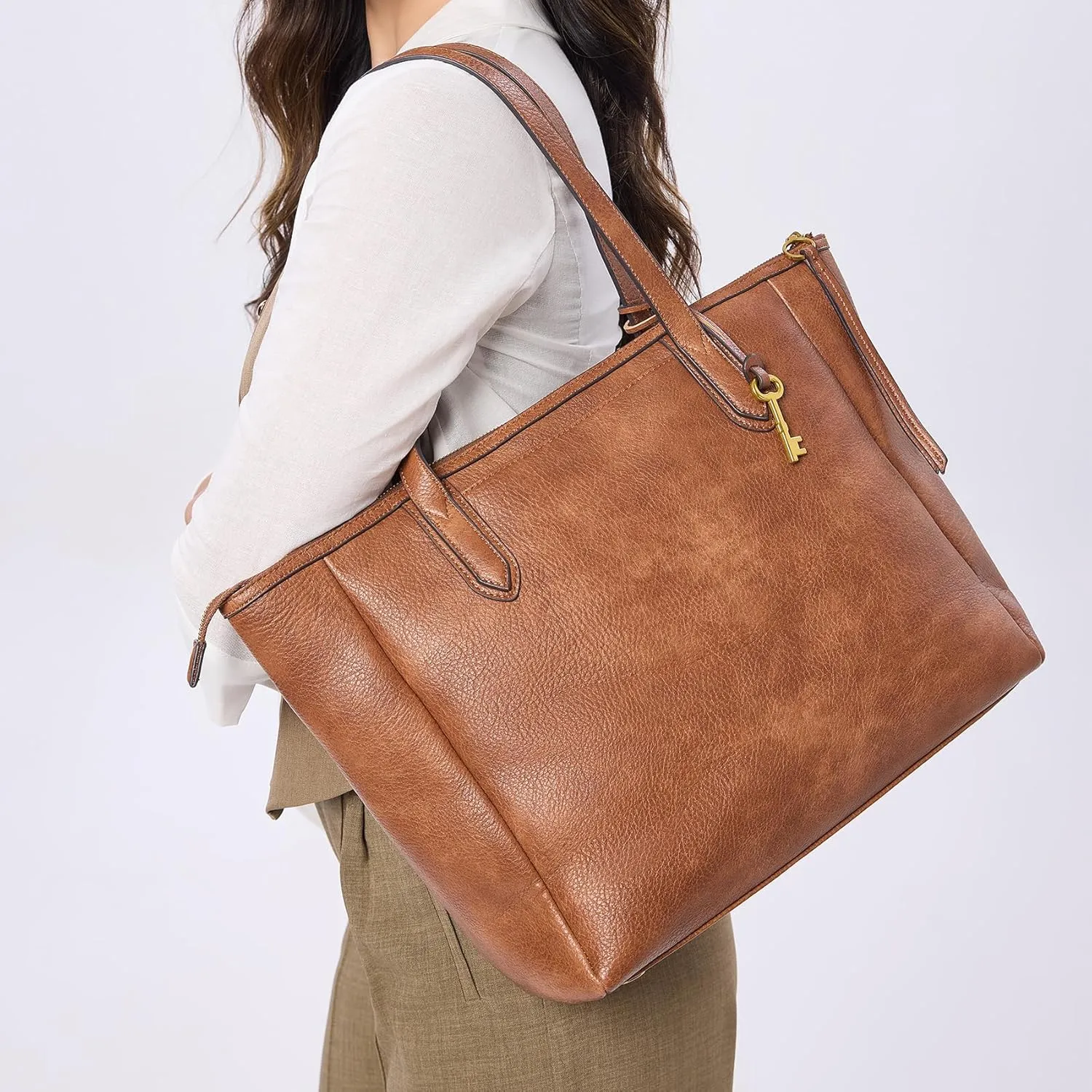 Women's Tote Bag Leather Handbag for Women 16L Large Capacity Travel Purses Ladies Shoulder Bags