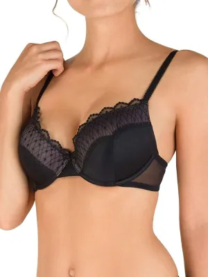 Wonderbra Modern Chic T Shirt Bra W05G1 Black 30G
