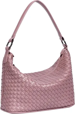 Woven Crossbody Purses for Women - Designer Vegan Leather Purse with Adjustable Strap, Top Handle and Shoulder Bag Options