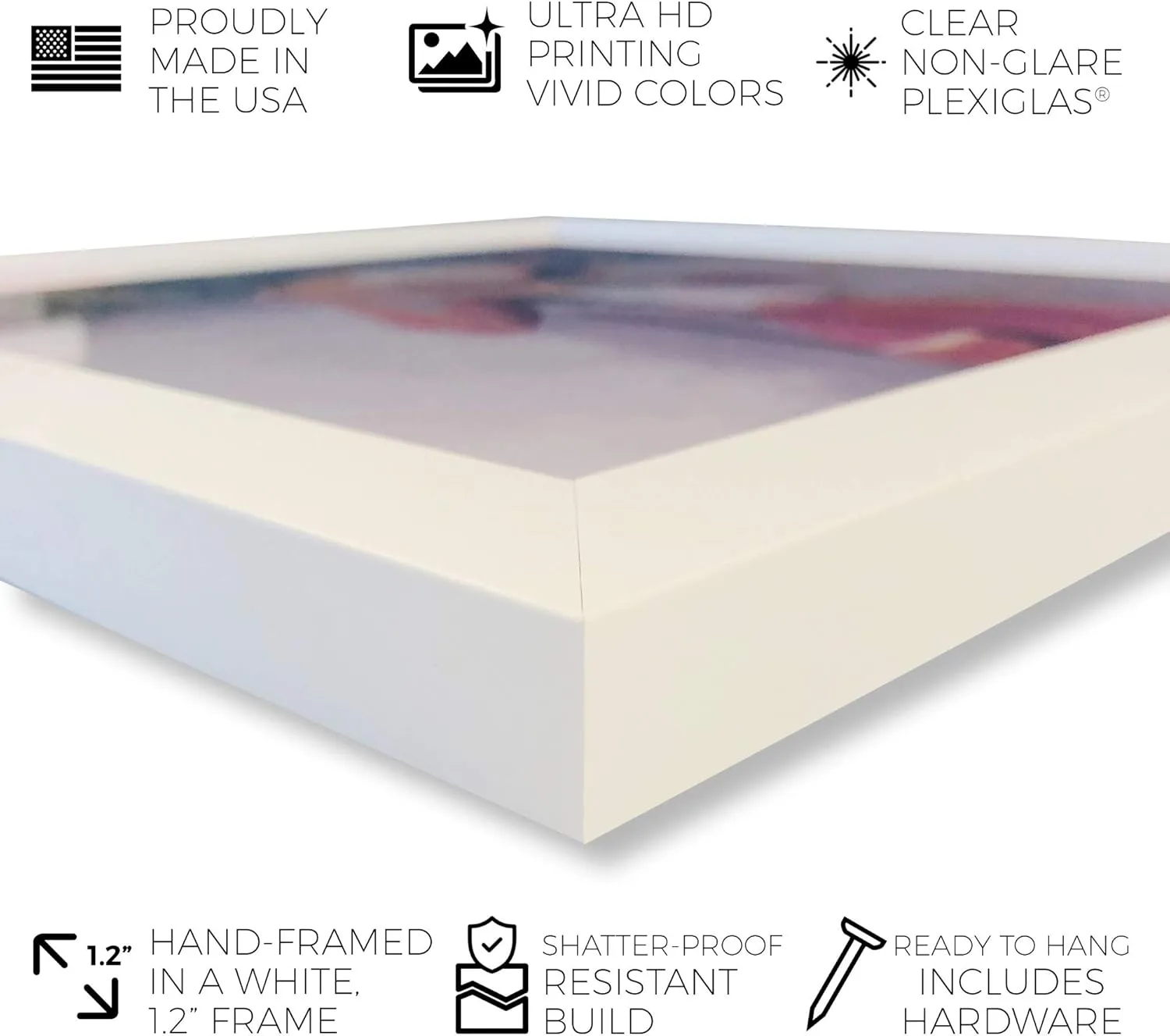 Wynwood Studio Fashion and Glam Wall Art Prints 'Sakura Love' Home Décor, 19x13, White Frame