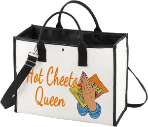 WZMPA Corncob Food Cosmetic Bag Food Fans Gifts Hot Queen Makeup Zipper Pouch Bag For Friend family (Hot Queen-TB)