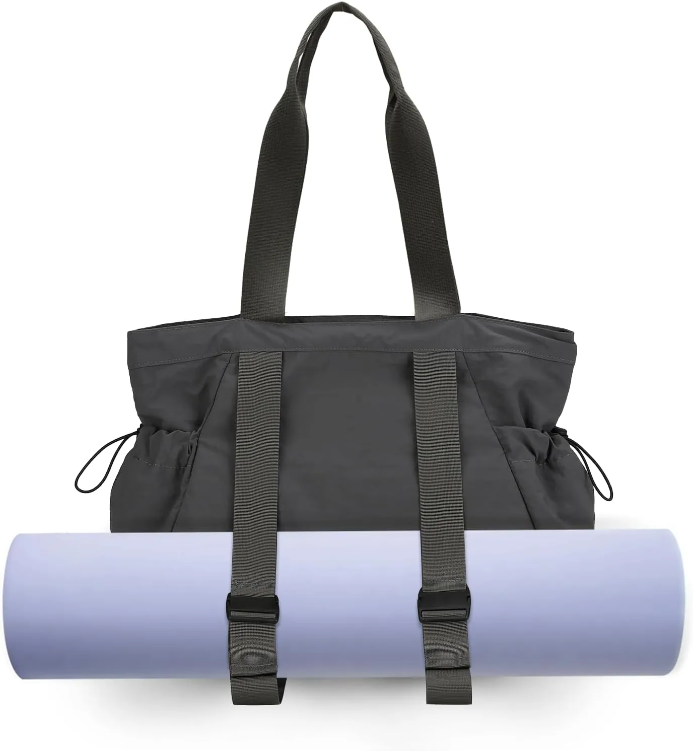 Yoga Bags for Women Yoga Tote Bag Yoga Mats Bags with Adjustable Strap Shoulder Bags Carrier Carryall for Yoga Pilates Travel Beach Gym Work