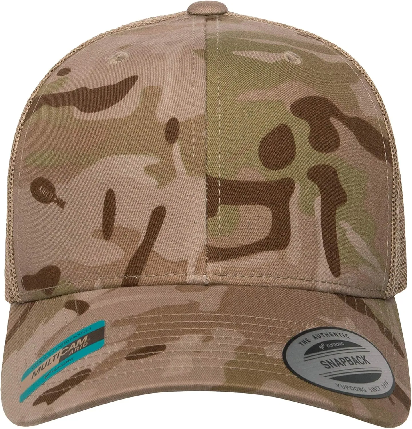 Yupoong Yp Classics Multicam Retro Trucker Cap