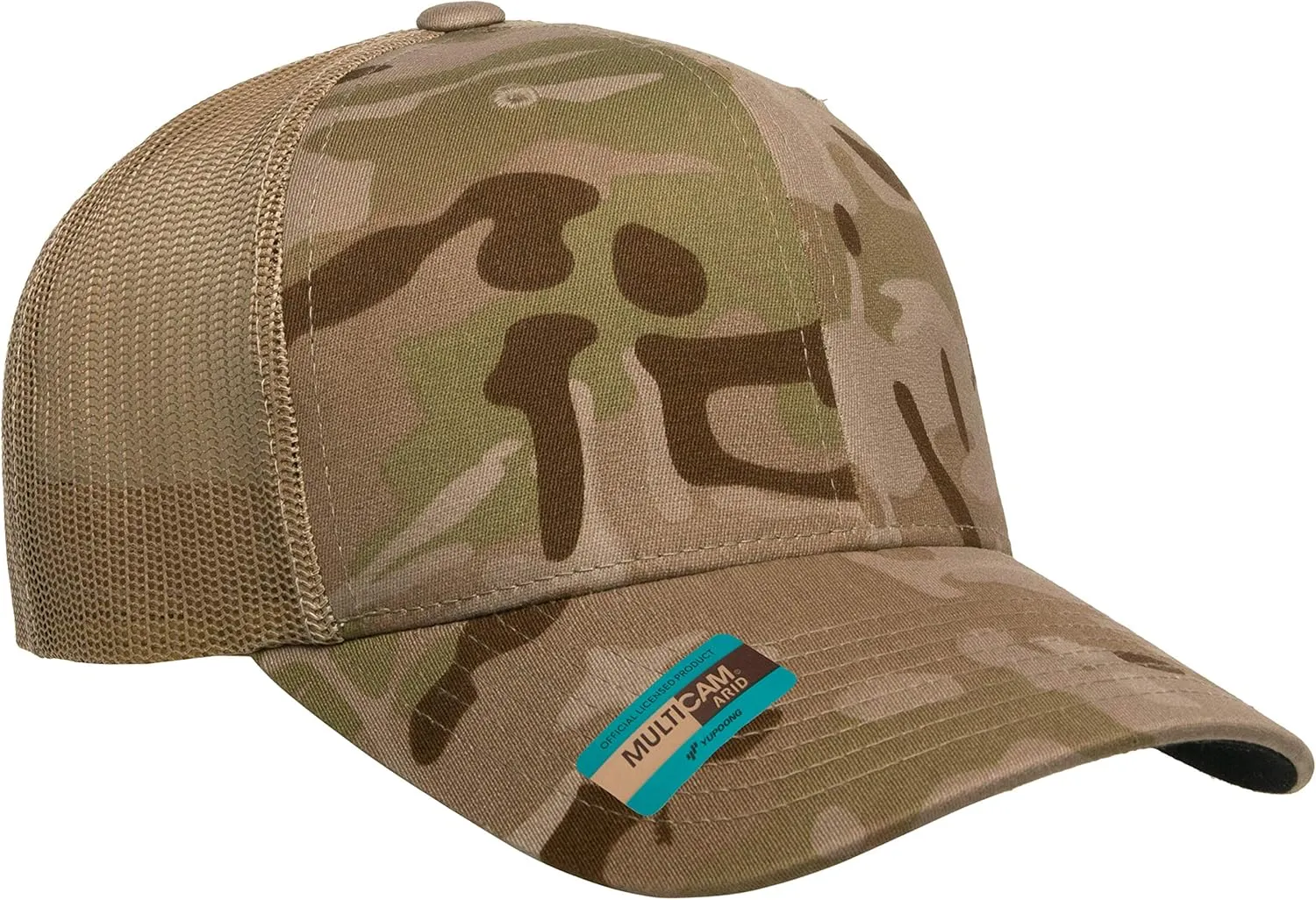 Yupoong Yp Classics Multicam Retro Trucker Cap